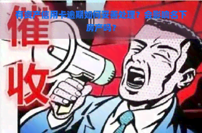 有资产信用卡逾期如何妥善处理？会影响名下房产吗？