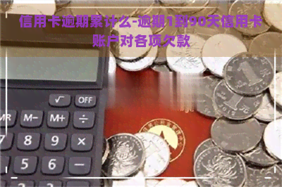 信用卡逾期累计么-逾期1到90天信用卡账户对各项欠款