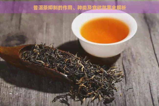 普洱茶抑制的作用、种类及食欲效果全解析