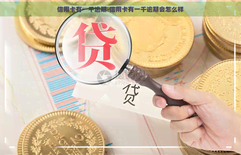 信用卡有一千逾期-信用卡有一千逾期会怎么样