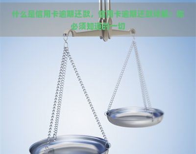 什么是信用卡逾期还款，信用卡逾期还款详解：你必须知道的一切