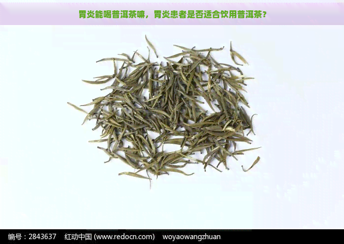 胃炎能喝普洱茶嘛，胃炎患者是否适合饮用普洱茶？