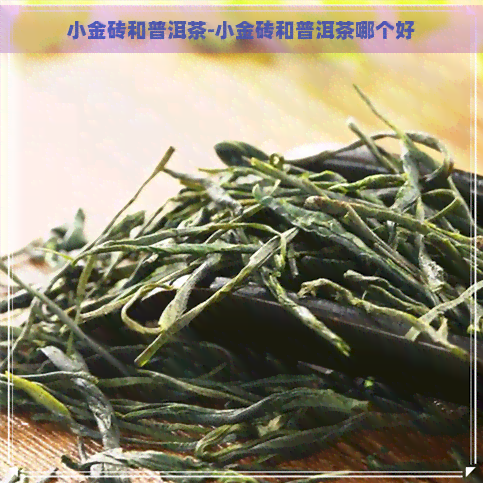 小金砖和普洱茶-小金砖和普洱茶哪个好