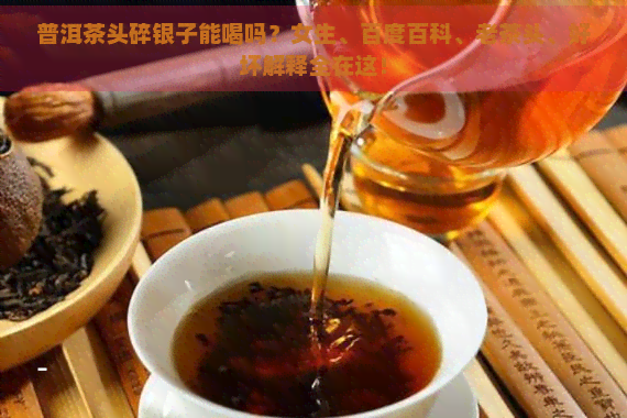 普洱茶头碎银子能喝吗？女生、百度百科、老茶头、好坏解释全在这！