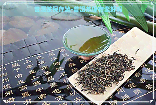 普洱茶保存紫-普洱茶保存紫好吗