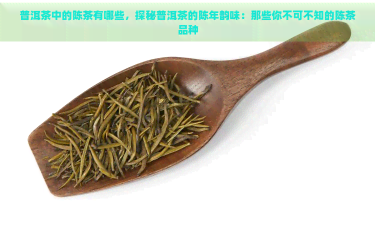 普洱茶中的陈茶有哪些，探秘普洱茶的陈年韵味：那些你不可不知的陈茶品种