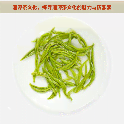 湘潭茶文化，探寻湘潭茶文化的魅力与历渊源