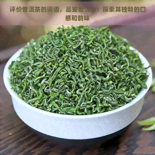 评价普洱茶的词语，品鉴普洱茶：探索其独特的口感和韵味