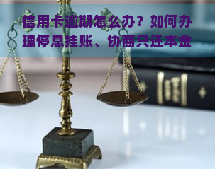 信用卡逾期怎么办？如何办理停息挂账、协商只还本金？被起诉后解决办法是什么？