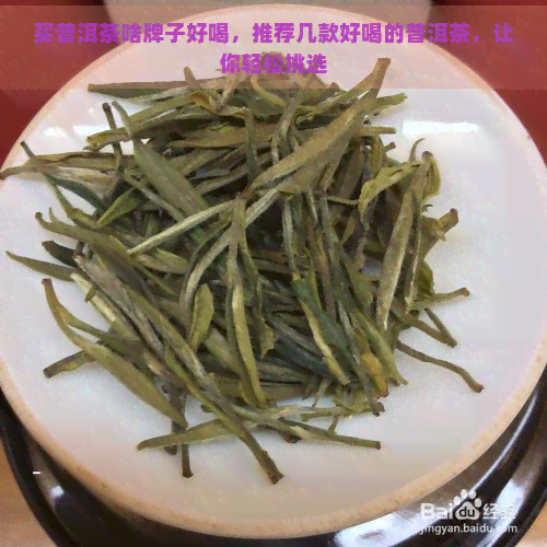 买普洱茶啥牌子好喝，推荐几款好喝的普洱茶，让你轻松挑选