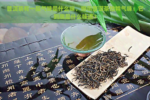 普洱茶有一股气味是什么味，揭示普洱茶独特气味：它到底是什么味道？