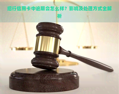 招行信用卡中逾期会怎么样？影响及处理方式全解析