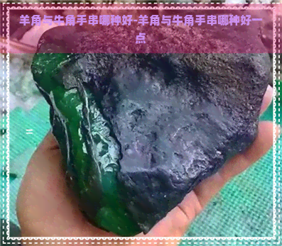 羊角与牛角手串哪种好-羊角与牛角手串哪种好一点