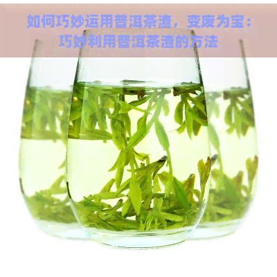 如何巧妙运用普洱茶渣，变废为宝：巧妙利用普洱茶渣的方法