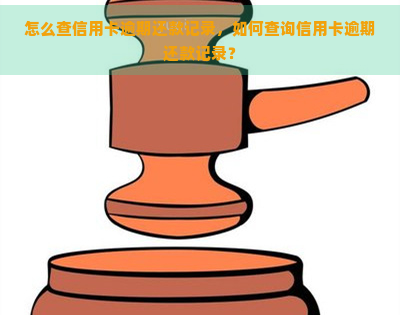 怎么查信用卡逾期还款记录，如何查询信用卡逾期还款记录？