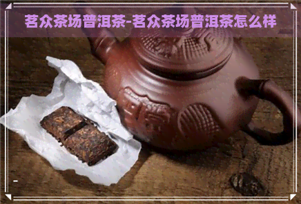 茗众茶场普洱茶-茗众茶场普洱茶怎么样