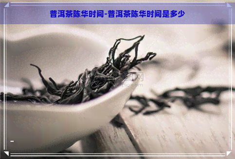 普洱茶陈华时间-普洱茶陈华时间是多少