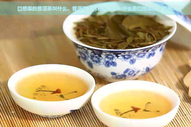 口感麻的普洱茶叫什么，普洱茶中的独特口感：什么是口感麻的普洱茶？