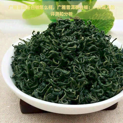 广雅普洱茶白板怎么样，广雅普洱茶白板：一次深入的评测和分析