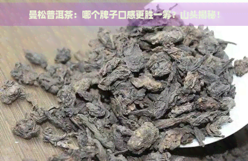 曼松普洱茶：哪个牌子口感更胜一筹？山头揭秘！