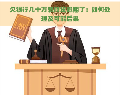 欠银行几十万装修贷逾期了：如何处理及可能后果