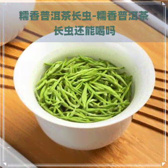 糯香普洱茶长虫-糯香普洱茶长虫还能喝吗