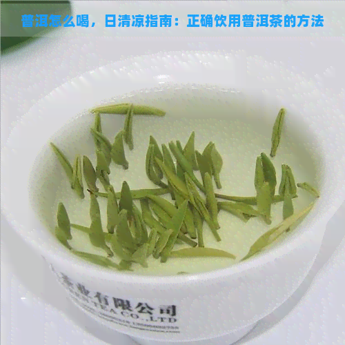 普洱怎么喝，日清凉指南：正确饮用普洱茶的方法