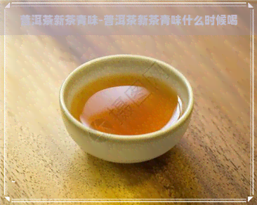 普洱茶新茶青味-普洱茶新茶青味什么时候喝