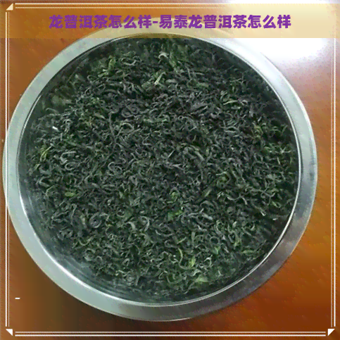 龙普洱茶怎么样-易泰龙普洱茶怎么样