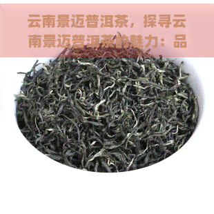 云南景迈普洱茶，探寻云南景迈普洱茶的魅力：品味古老茶香的旅程