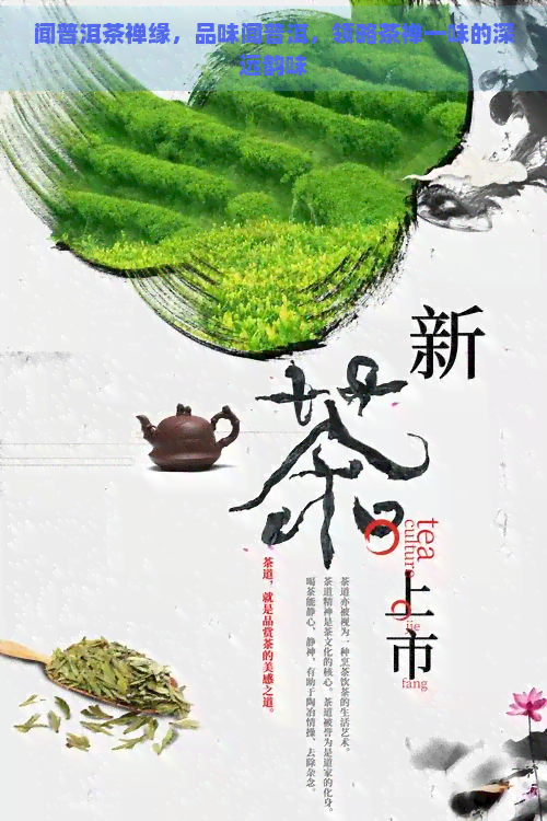 闻普洱茶禅缘，品味闻普洱，领略茶禅一味的深远韵味