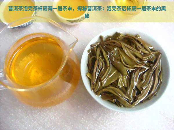 普洱茶泡完茶杯底有一层茶末，探秘普洱茶：泡完茶后杯底一层茶末的奥秘