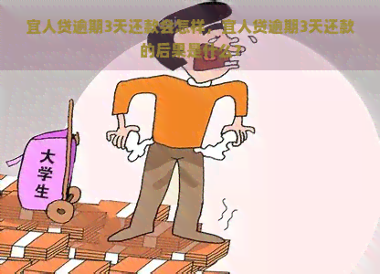 宜人贷逾期3天还款会怎样，宜人贷逾期3天还款的后果是什么？