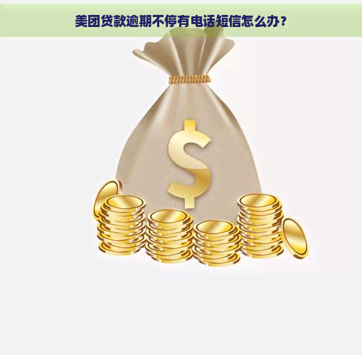 美团贷款逾期不停有电话短信怎么办？