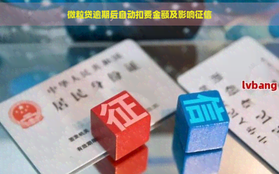 微粒贷逾期后自动扣费金额及影响