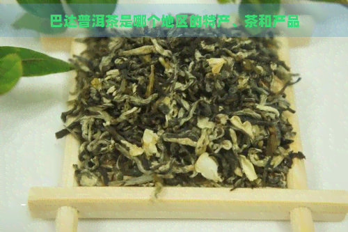 巴达普洱茶是哪个地区的特产、茶和产品