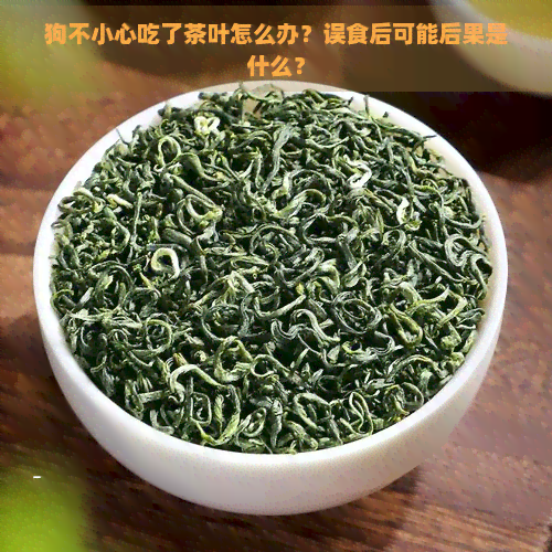 狗不小心吃了茶叶怎么办？误食后可能后果是什么？