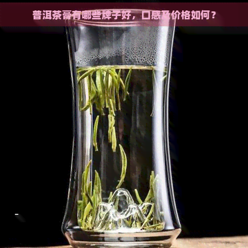 普洱茶膏有哪些牌子好，口感及价格如何？