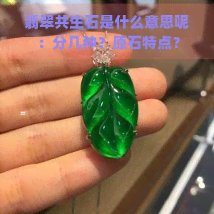 翡翠共生石是什么意思呢：分几种？原石特点？