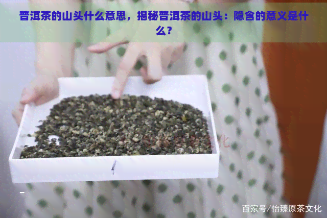 普洱茶的山头什么意思，揭秘普洱茶的山头：隐含的意义是什么？