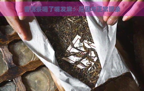 普洱茶喝了嘴发麻：原因与正常现象