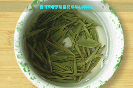 普洱茶老茶讲堂视频与心得体会