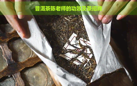 普洱茶陈老师的功效及茶招牌