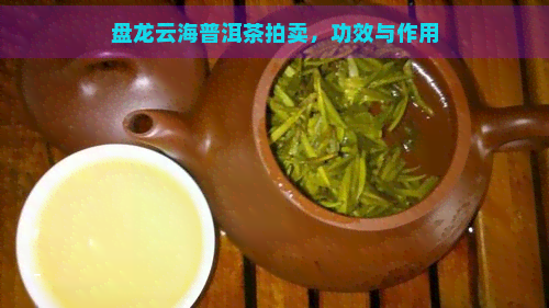 盘龙云海普洱茶拍卖，功效与作用