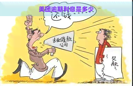 美团逾期利息是多少