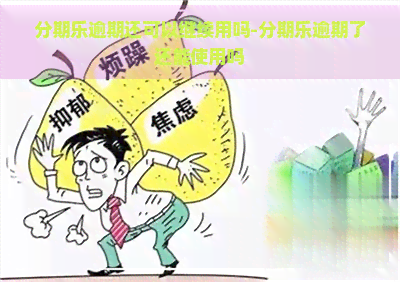 逾期还可以继续用吗-逾期了还能使用吗