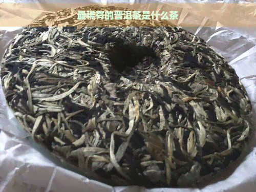 最稀有的普洱茶是什么茶