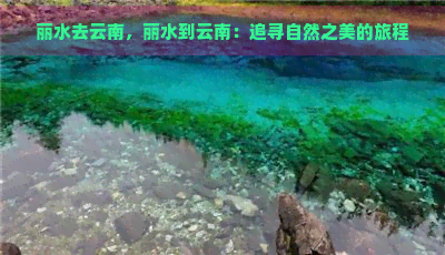 丽水去云南，丽水到云南：追寻自然之美的旅程