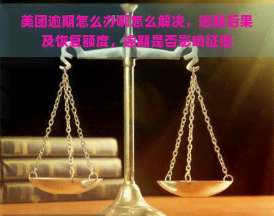 美团逾期怎么办啊怎么解决，逾期后果及恢复额度，逾期是否影响