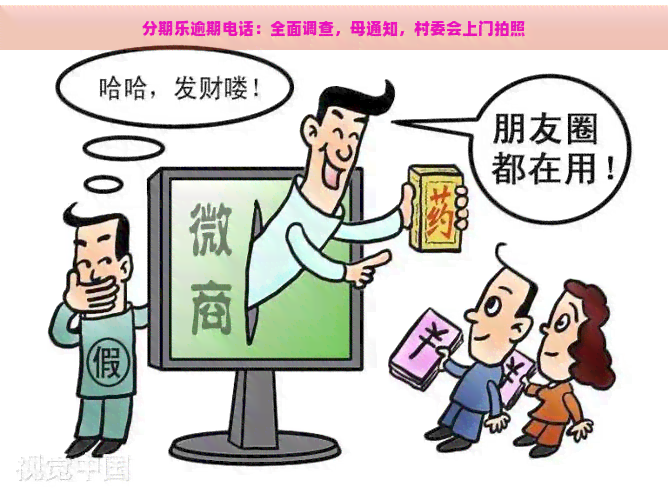 逾期电话：全面调查，母通知，村委会上门拍照